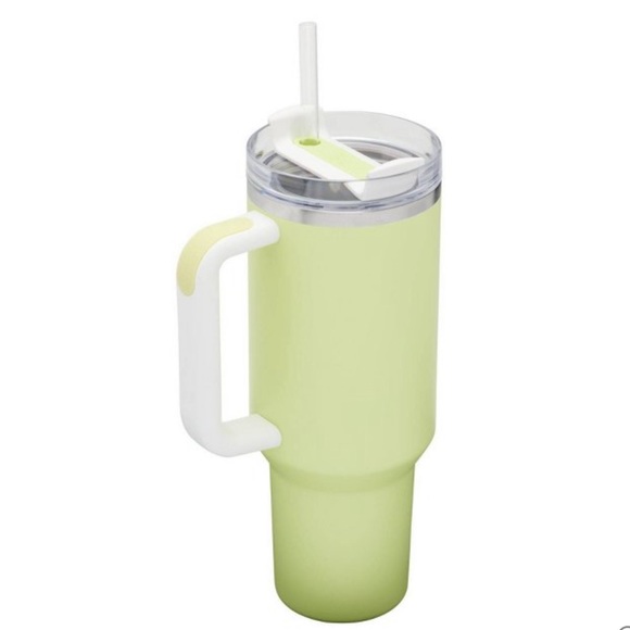 NWT Stanley Quencher H2.0 FlowState Tumbler 40oz (Citron) - Picture 3 of 8